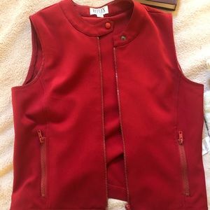 Vintage zip-up vest